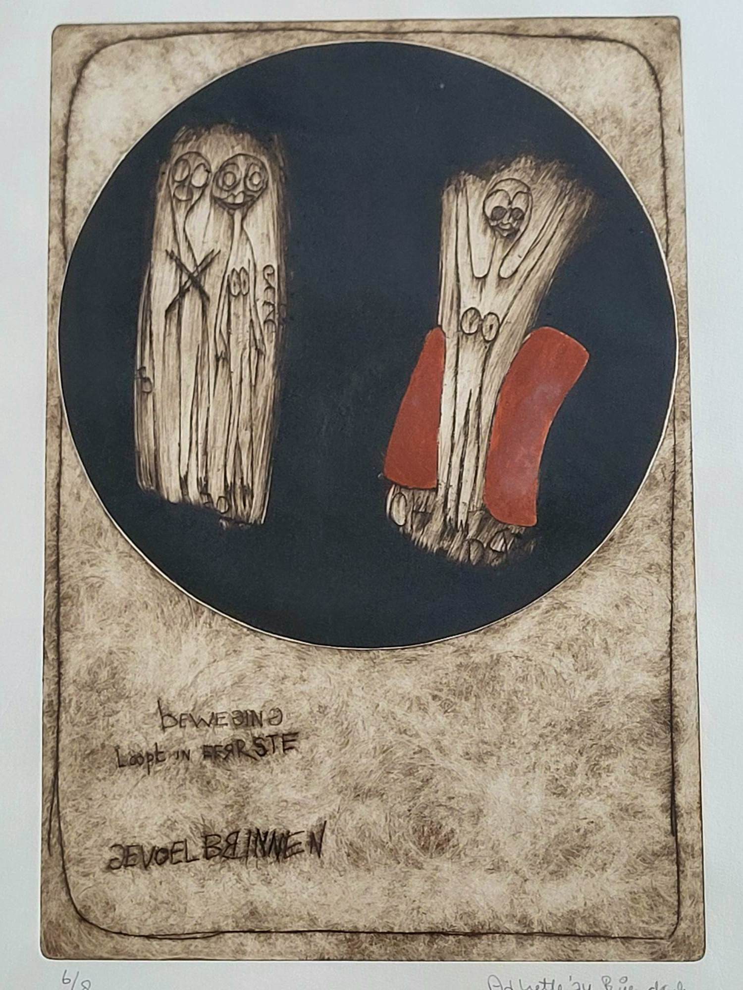 Adriaan Nette - Beweging loopt in eerste gevoel binnen. kopen? Bied vanaf 59!