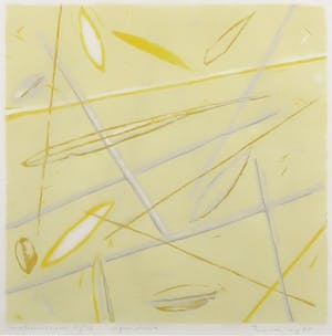 Ruth Henkel - Linosnede, Compositie 3 - Ingelijst kopen? Bied vanaf 10!