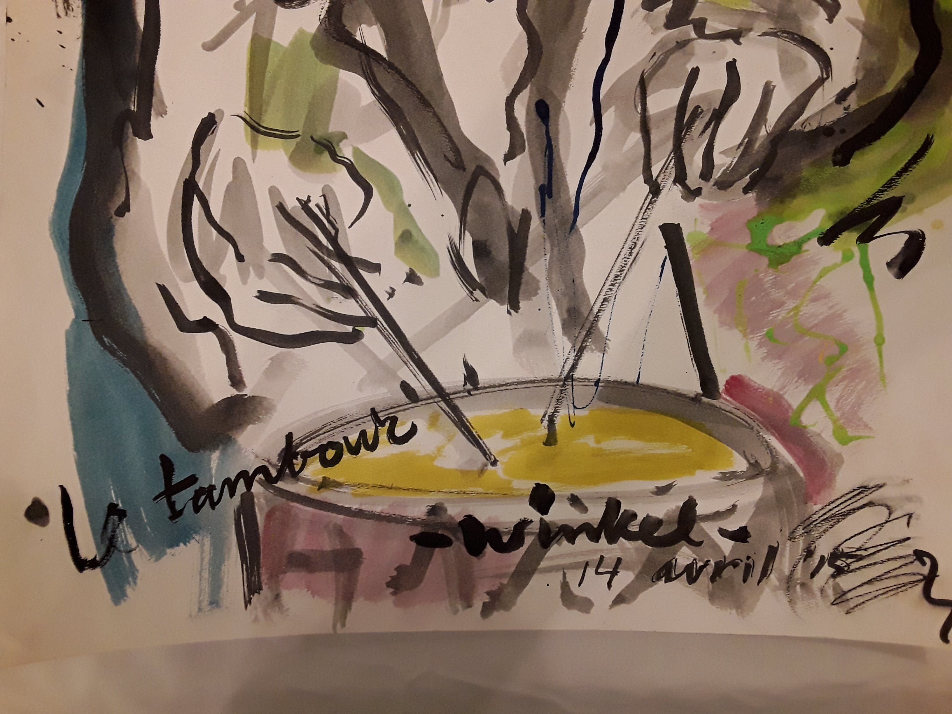 Arien Winkel - Titel,,le tambour,, kopen? Bied vanaf 20!