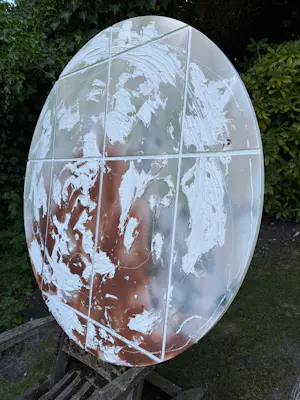 Maurice Grothausen - XXL-RELIËFPANELEN MG-02 roestbruin rond (groot) kopen? Bied vanaf 100!