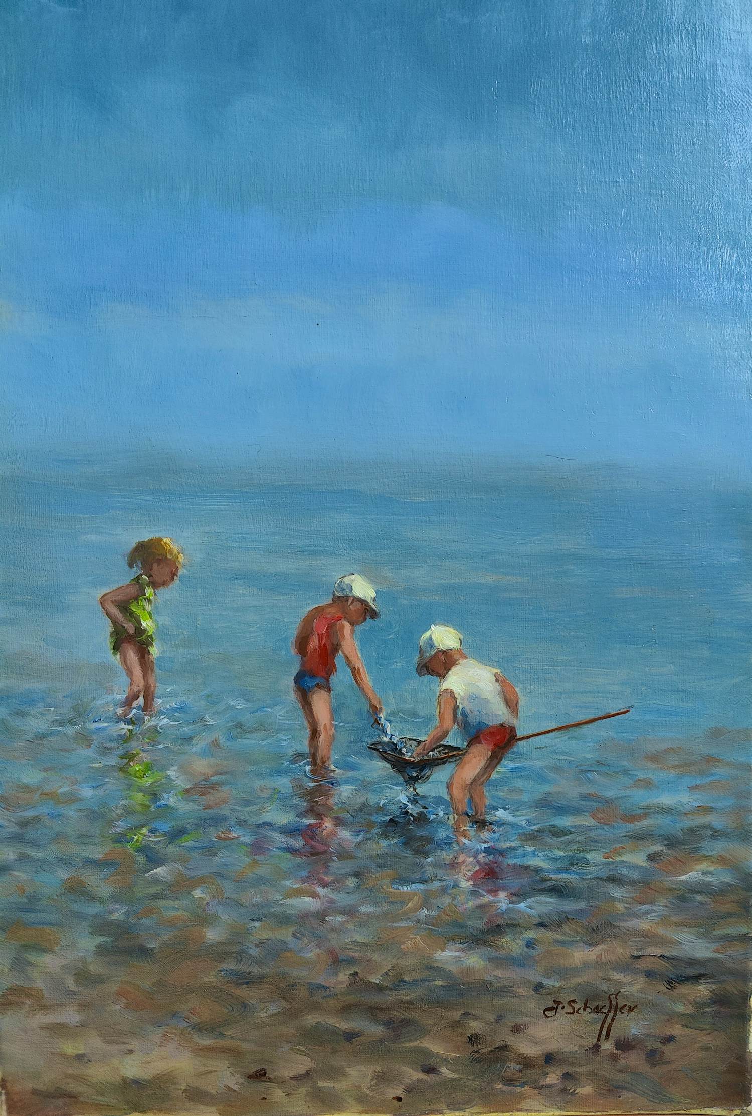 Jan Schaeffer - Kinderen met schepnet kopen? Bied vanaf 89!