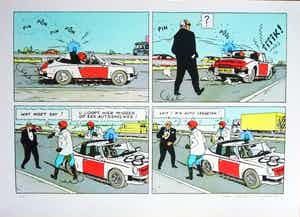 Theo van den Boogaard - Op weg met Sjef - Rijkspolitie Porsche verkocht voor € 60!