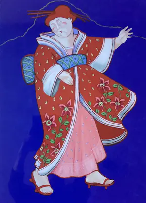 Ada Breedveld - 3 luik Chinese voorstellingen (zie omschrijving) (XXL) kopen? Bied vanaf 375!