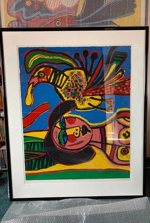 Corneille - "L' Afrique n'est pas loin" 1992 nr. 96/200 (zeefdruk - groot) kopen? Bied vanaf 350!