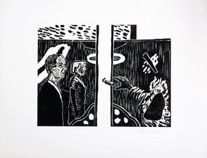 Roger Raveel - Voor de poort kopen? Bied vanaf 450!