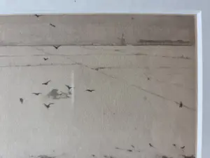 Jan Mankes - Winterlandschap. Heliogravure. Ingelijst. kopen? Bied vanaf 159!