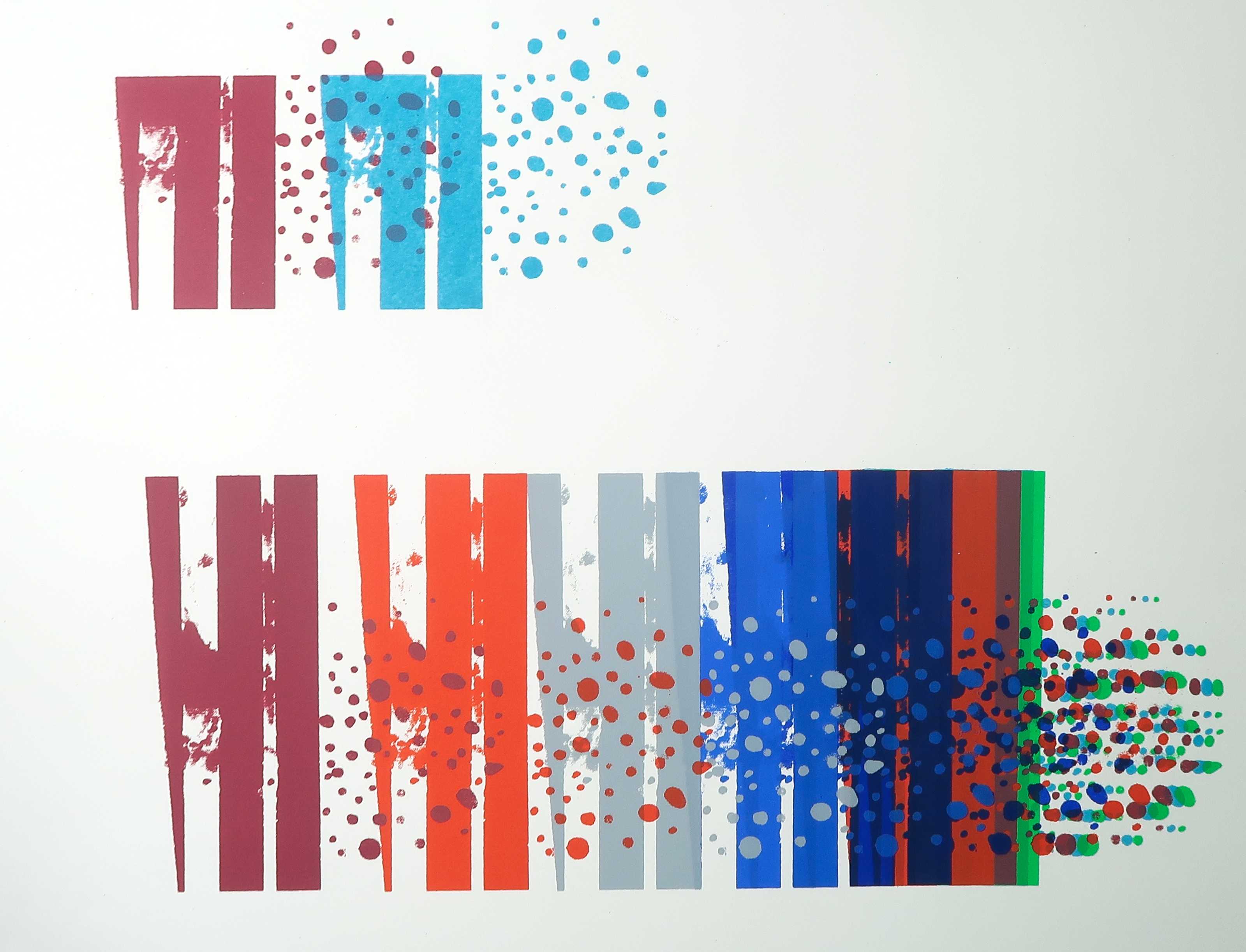 Niet of onleesbaar gesigneerd - Zeefdruk, Zonder titel kopen? Bied vanaf 1!