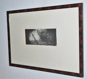 Dirkje Kuik - Gezicht op Utrecht, ets 5e staat, oplage 25/25 kopen? Bied vanaf 60!