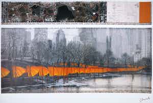 Christo - Offset, The Gates (Groot) verkocht voor € 1!
