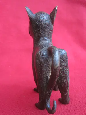 Benin - Bronzen luipaard. kopen? Bied vanaf 80!