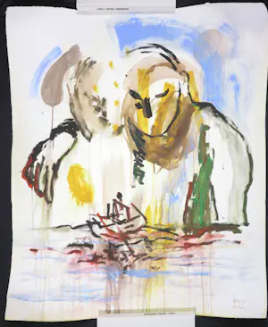 Fernando Lange Walton - Gouache, Zonder Titel kopen? Bied vanaf 35!