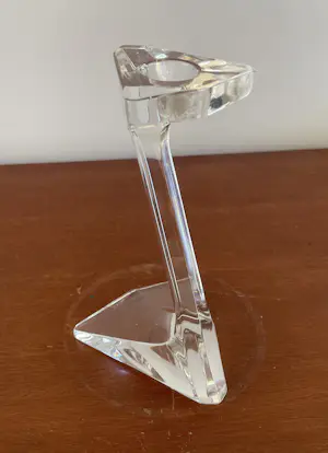 Claus Jozef Riedel - Design kristal glazen kandelaar kopen? Bied vanaf 20!