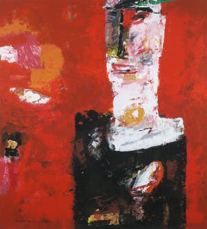 Nico Molenkamp - Zeefdruk, Theaterfiguur - Ingelijst (Groot) kopen? Bied vanaf 150!