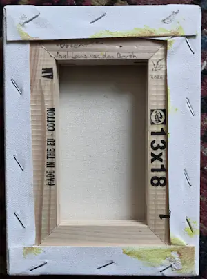 Paul Louis van den Bergh - "Docent" - Acryl op doek - Gesigneerd kopen? Bied vanaf 100!