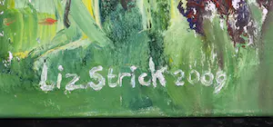 Liz Strick - Olieverf op doek, Mount Suphan by lake Van kopen? Bied vanaf 1!