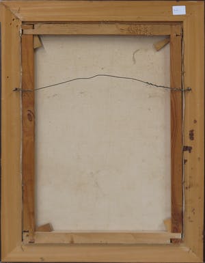 Niet of onleesbaar gesigneerd - Olieverf op doek, Landschap met boerderij - Ingelijst kopen? Bied vanaf 1!