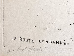 Pieter Holstein - La route condemnée kopen? Bied vanaf 70!