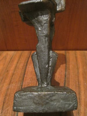 Brons (Onbekend) - Twee figuren kopen? Bied vanaf 110!