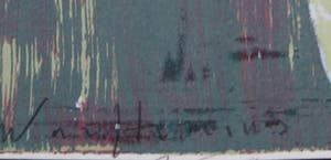 Piet Warffemius - Zeefdruk, Zonder titel kopen? Bied vanaf 1!