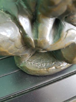 Nic Jonk - "Moeder met Kind" mooi gepatineerd aardewerk van de bekende Nic Jonk. kopen? Bied vanaf 100!