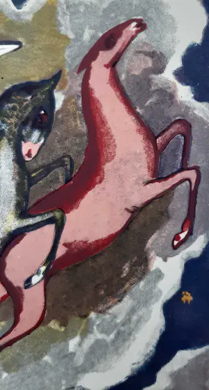 Kees van Dongen - houtgravure - Oiseaux Et Chevaux kopen? Bied vanaf 50!