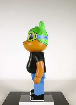 Hebru Brantley - Fly Boy Bearbrick 400% en 100% Flyboy & Lil Mama Bearbrick set kopen? Bied vanaf 1!