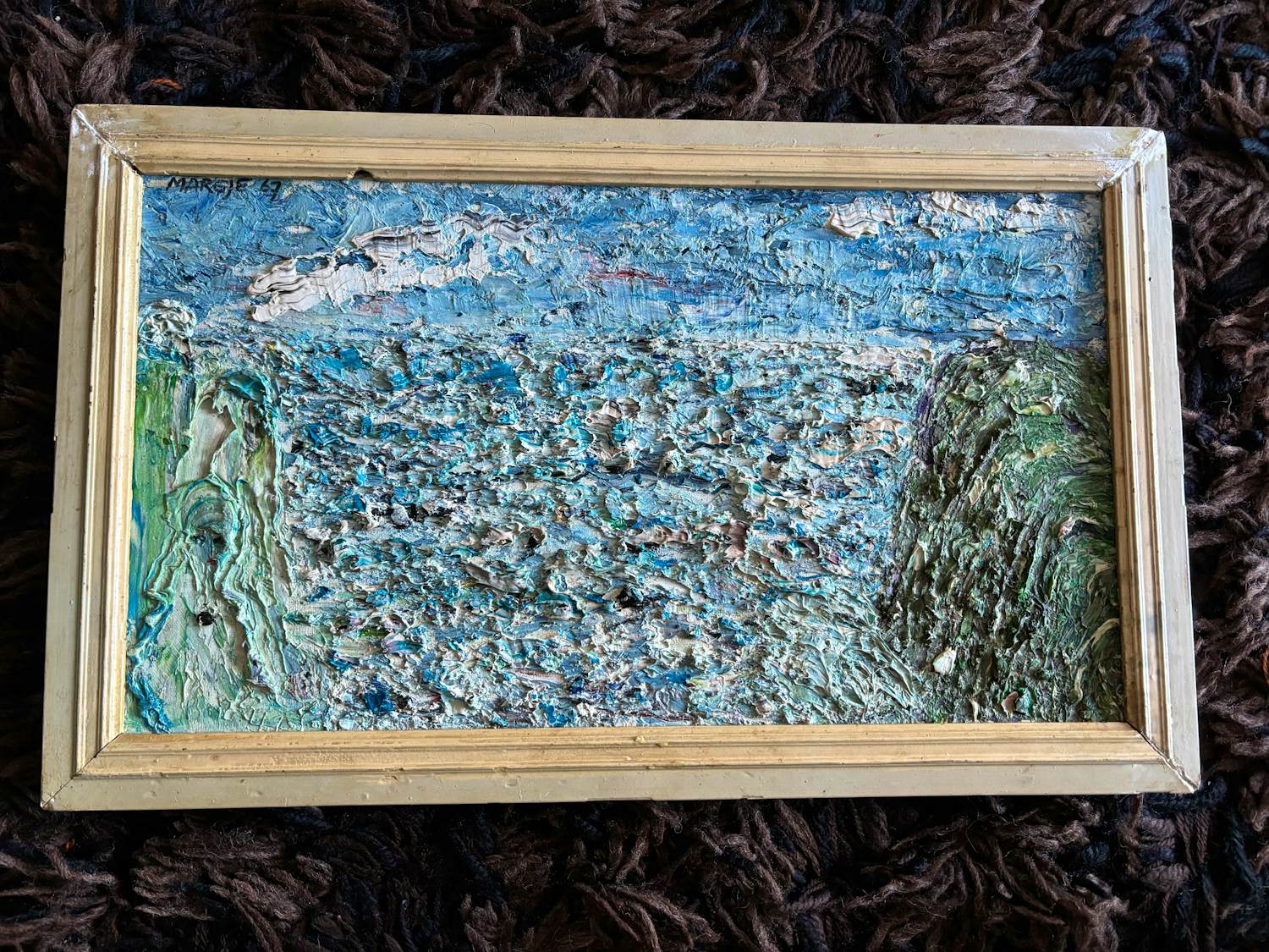 Margje Toonder-Herblot - kustlandschap, gedateerd 1967 kopen? Bied vanaf 125!