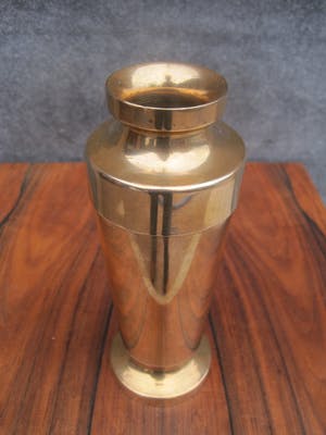 Brons (Onbekend) - Bronzen vaas in Art Deco stijl kopen? Bied vanaf 30!