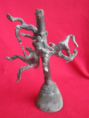 Brons (Onbekend) - Vallende figuren. kopen? Bied vanaf 75!