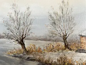 Cor Quax - Winterlandschap kopen? Bied vanaf 130!