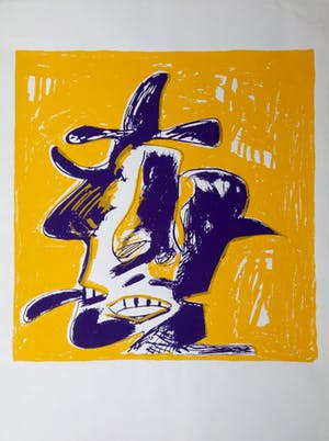 Anton Martineau - map met 4 zeefdrukken in oplage van 100 in opdracht gedrukt kopen? Bied vanaf 95!