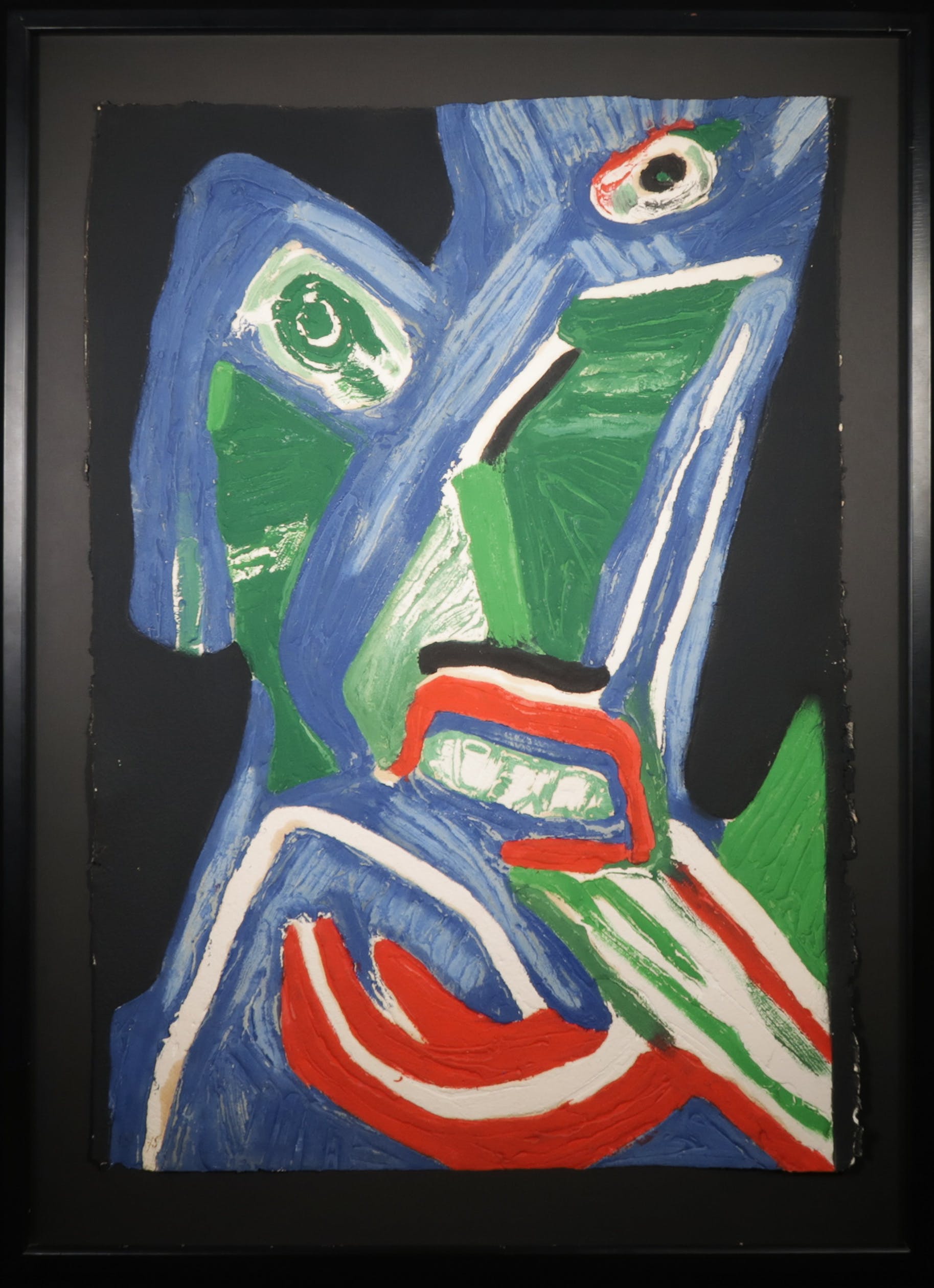 Bengt Lindstrom - Aquagravure, Bientôt Libre (groot) - Ingelijst kopen? Bied vanaf 950!