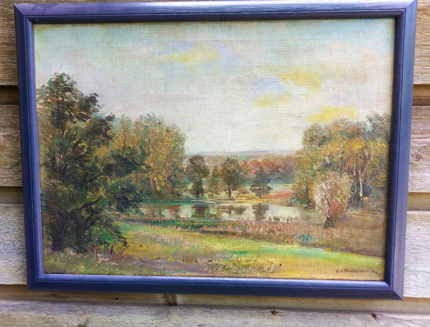 Jan Jurrien Moolhuizen - Hollands landschap verkocht voor € 65!