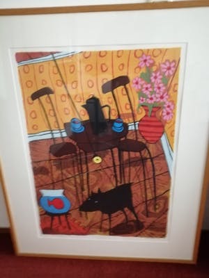 Peter Bastiaanssen - "dog life" groot werk kopen? Bied vanaf 90!