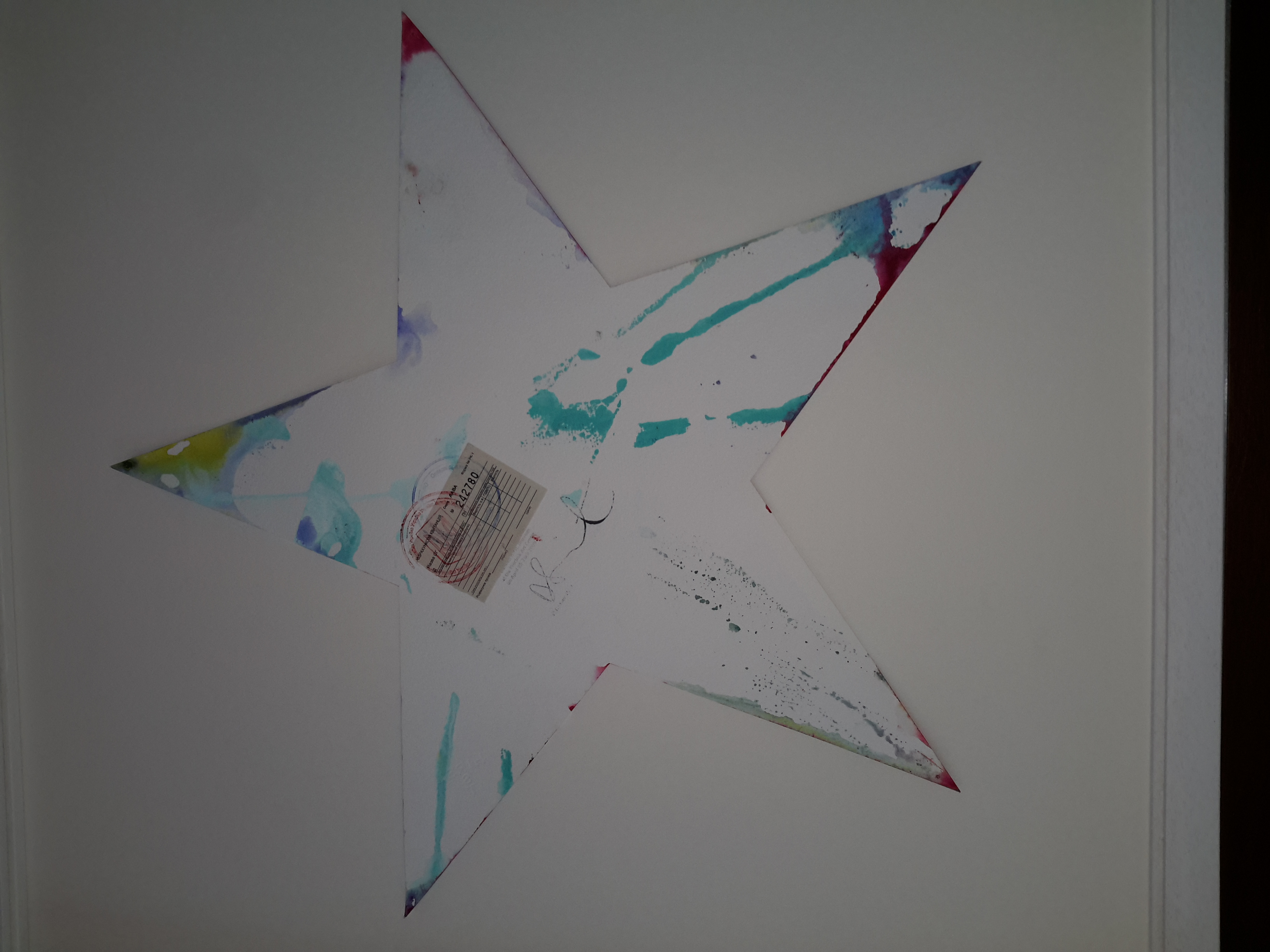 Damien Hirst - Star spinpainting  kopen? Bied vanaf 2400!
