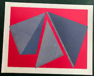 Jean Marie Haessle - Elenas Dream, Serigrafie, 1980, signiert, nummeriert verkauft für € 60!