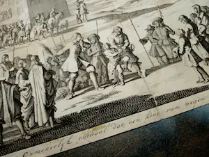 Jan Luyken - Orangen door Dragonders schrikkelyk onthaalt (LAATSTE KANS!) kopen? Bied vanaf 35!