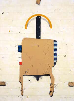 Cole Morgan - Litho, Yellow Arc verkocht voor € 160!