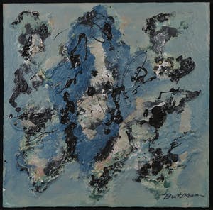 Bert Braam - Acryl op doek, Zonder titel kopen? Bied vanaf 1!