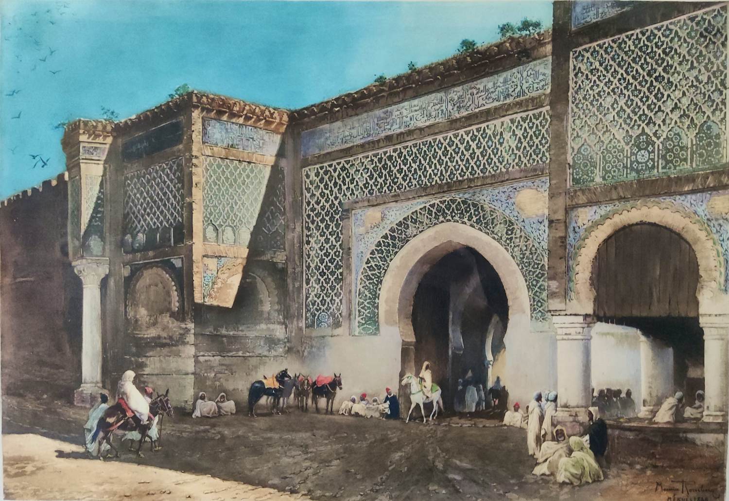 Maurice Romberg - La Porte Bab Mansour, Meknès (Marokko) kopen? Bied vanaf 425!