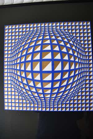 Victor Vasarely - Ball, Louisiana verkocht voor € 620!