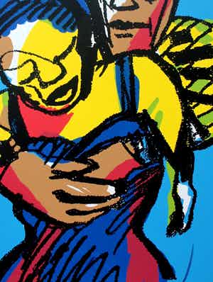 Herman Brood - Zeefdruk: Nee niet nu verkocht voor € 275!