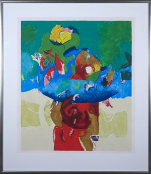 Henk van Vessem - Zeefdruk, Zonder titel - Ingelijst (Groot) kopen? Bied vanaf 50!