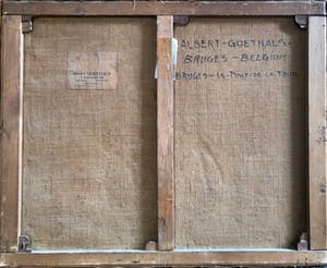 Albert Goethals - "Brugge - Pont de la Tour" (Impressionisme) kopen? Bied vanaf 200!