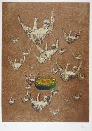 Aldert Mantje - Zeefdruk uit het Art Finance Portfolio kopen? Bied vanaf 1!