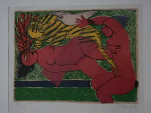 Corneille - Le tigre amoureux - Gesigneerd - 1985 kopen? Bied vanaf 330!