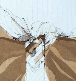 Gabriele Grosse - Cicada Hieroglyphica im Anflug kopen? Bied vanaf 20!