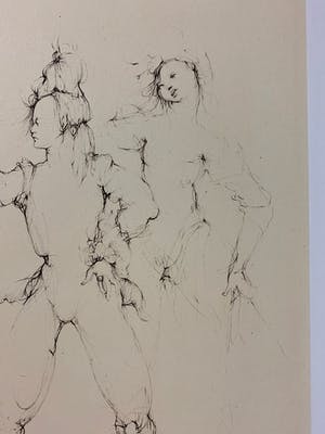Leonor Fini - Croquis kopen? Bied vanaf 30!