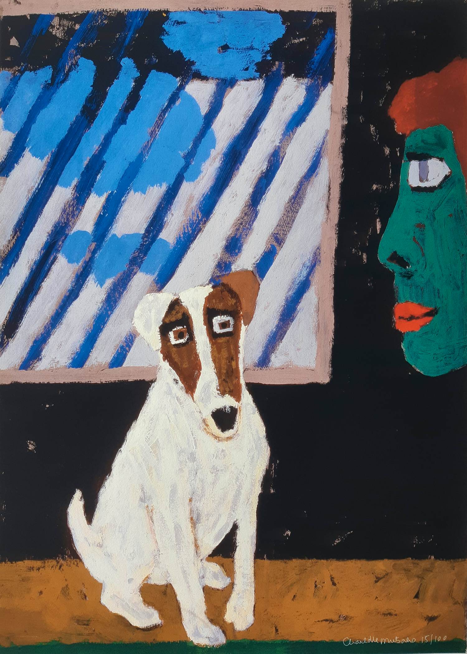 AcheterCharlotte Mutsaers - Portret met hond? Enchérissez de 150!