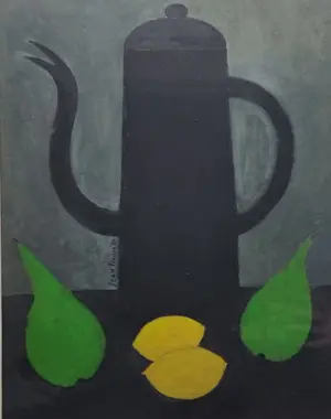 Jean Firoux - Stilleven met Peren en citroenen kopen? Bied vanaf 175!